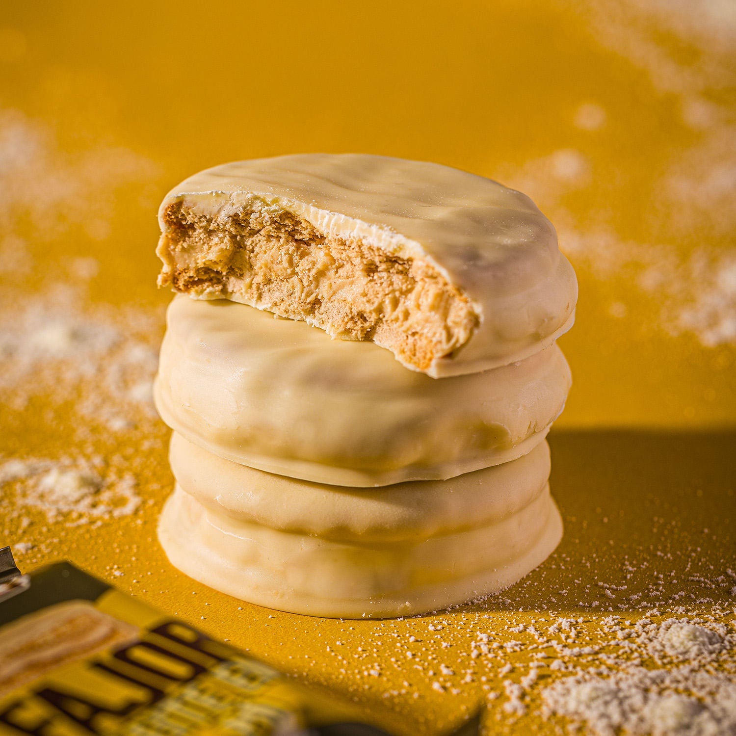Alfajor sabor Leite em Pó