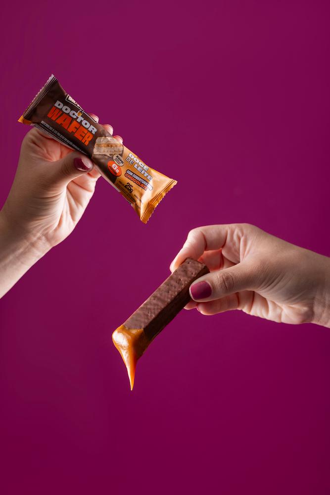 Display Doctor Wafer Doce de Leite - 25g 12 Un.