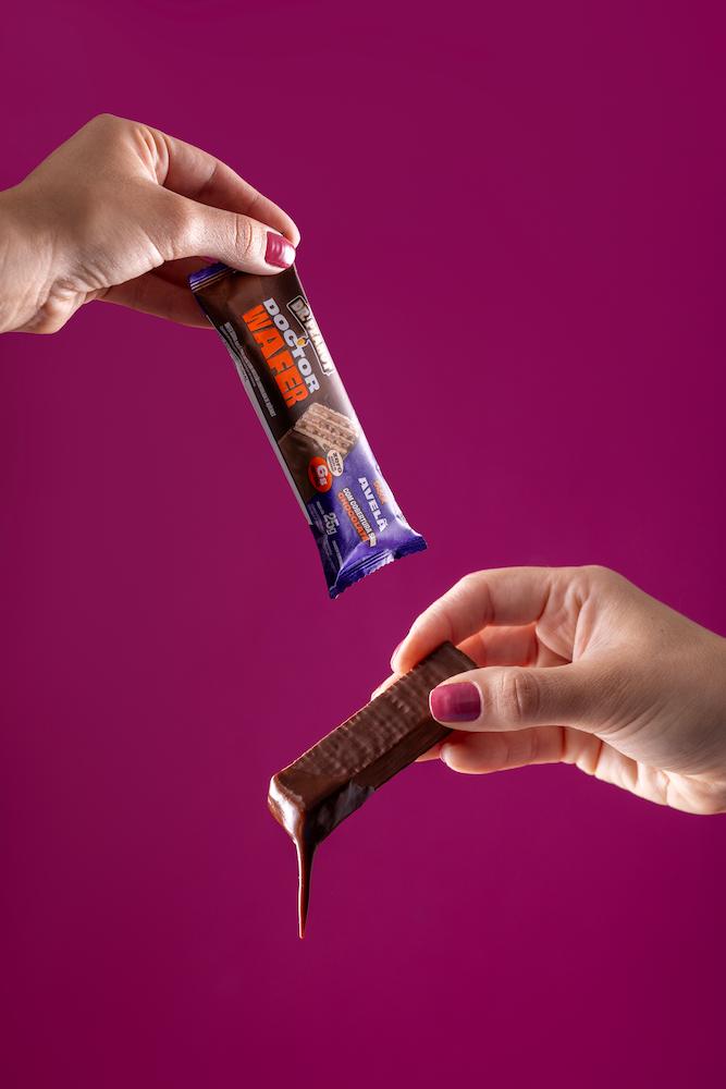 Display Doctor Wafer Avelã - 25g 12 Un.