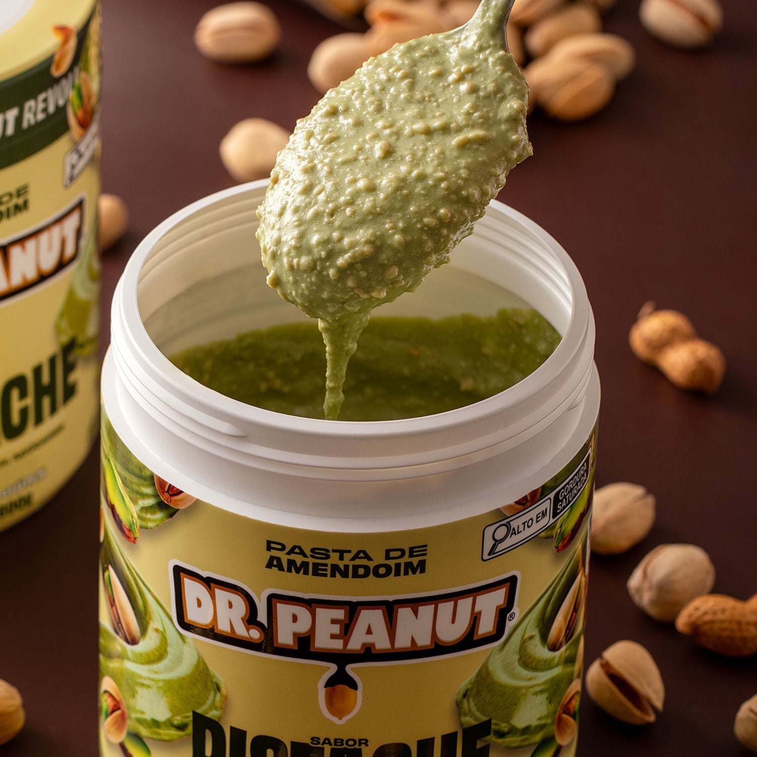 Combo Glow - 4 pastas 250g sabor Avelã, Leite em Pó, Caramelo Salgado, Pistache