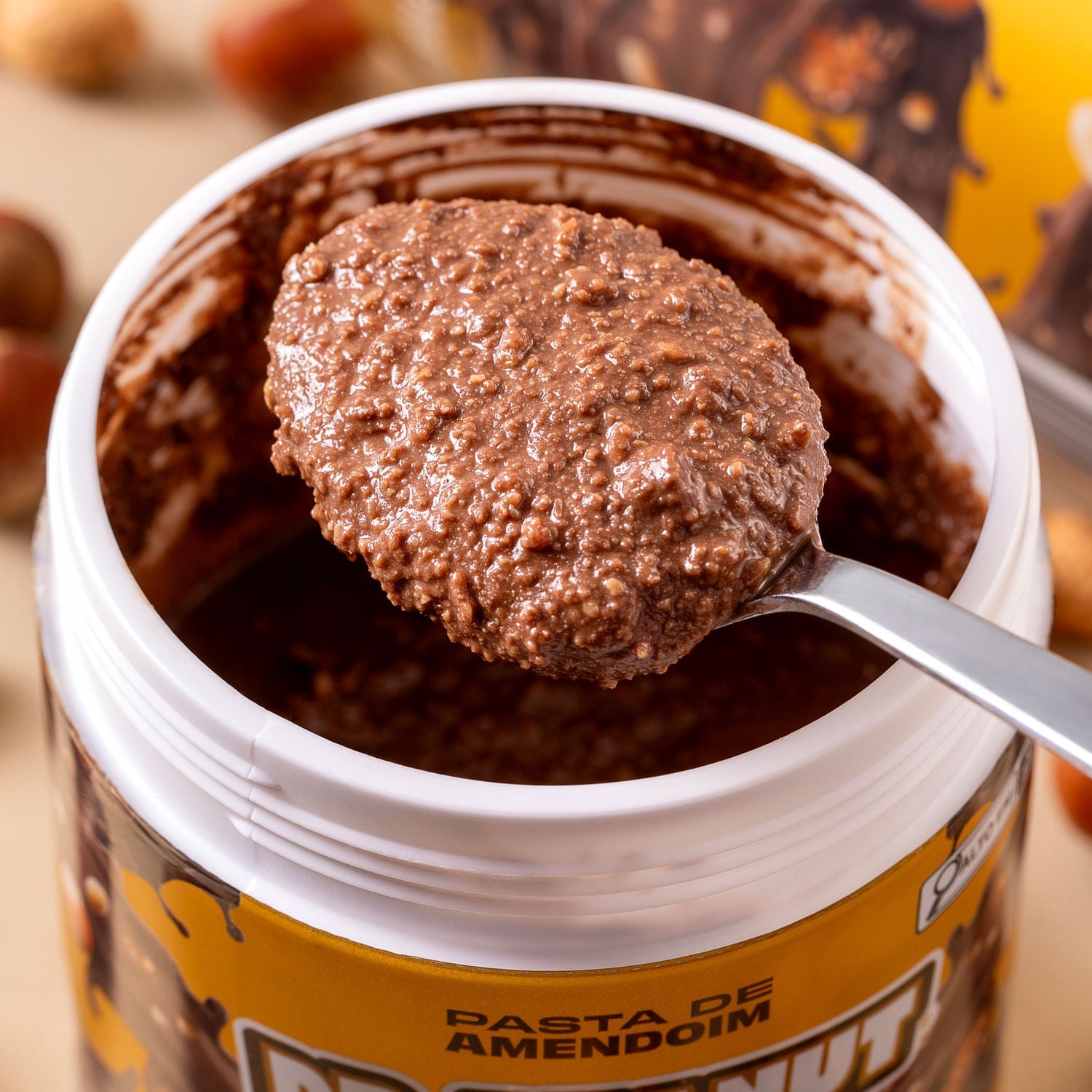 Pasta de amendoim sabor Bombom Italiano 600g