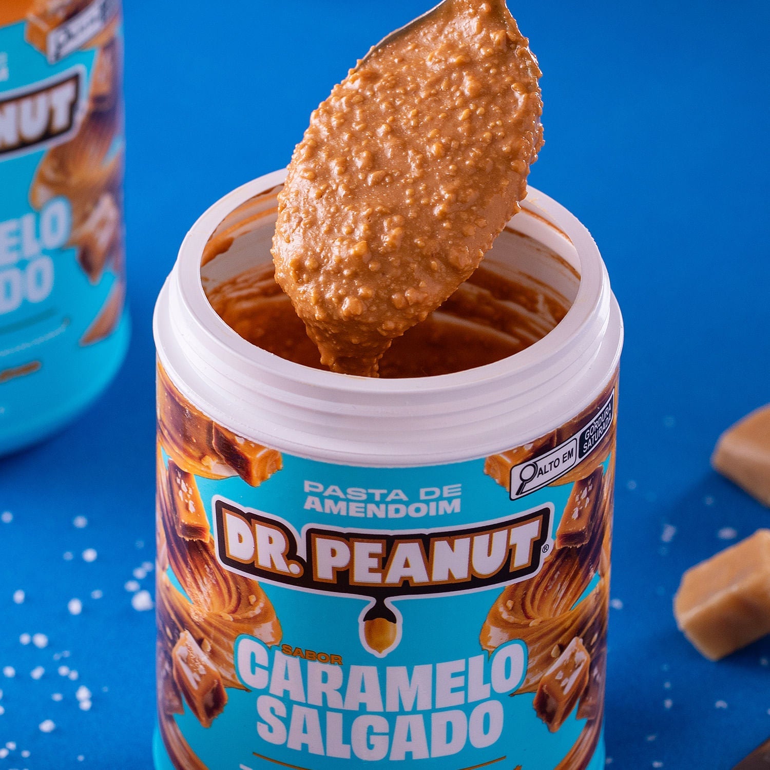 Combo Hype - 3 pastas 250g sabor Cookies & Cream, Caramelo Salgado, Pistache