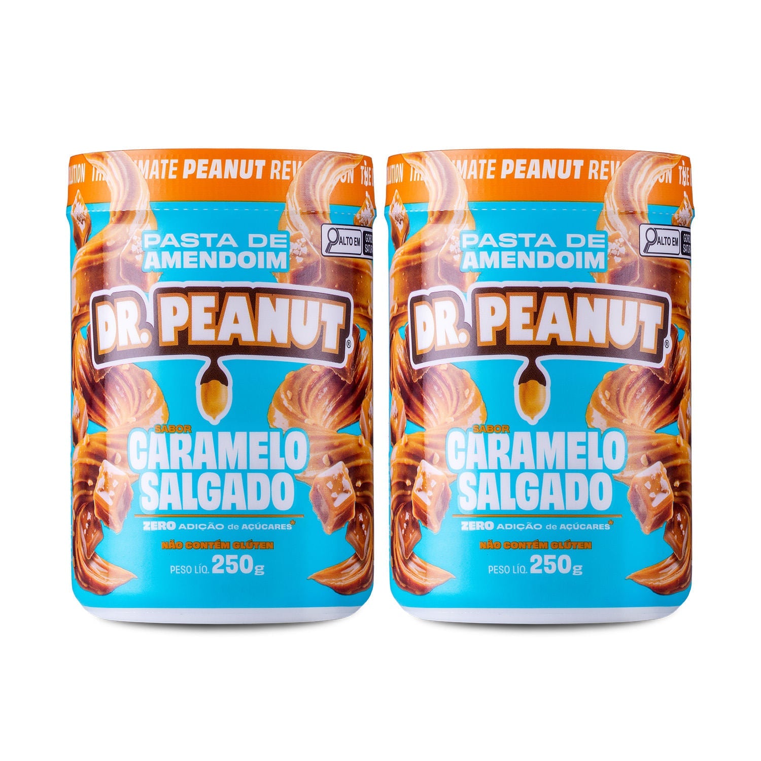 Combo Caramelo Lovers 2 pastas 250g sabor Caramelo Salgado