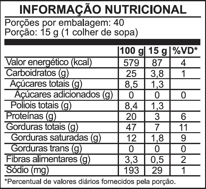 Pasta de amendoim sabor Leite em Pó 250g