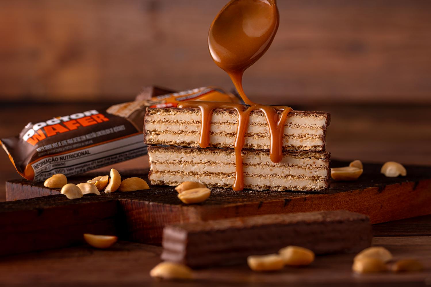 Display Doctor Wafer Doce de Leite - 25g 12 Un.