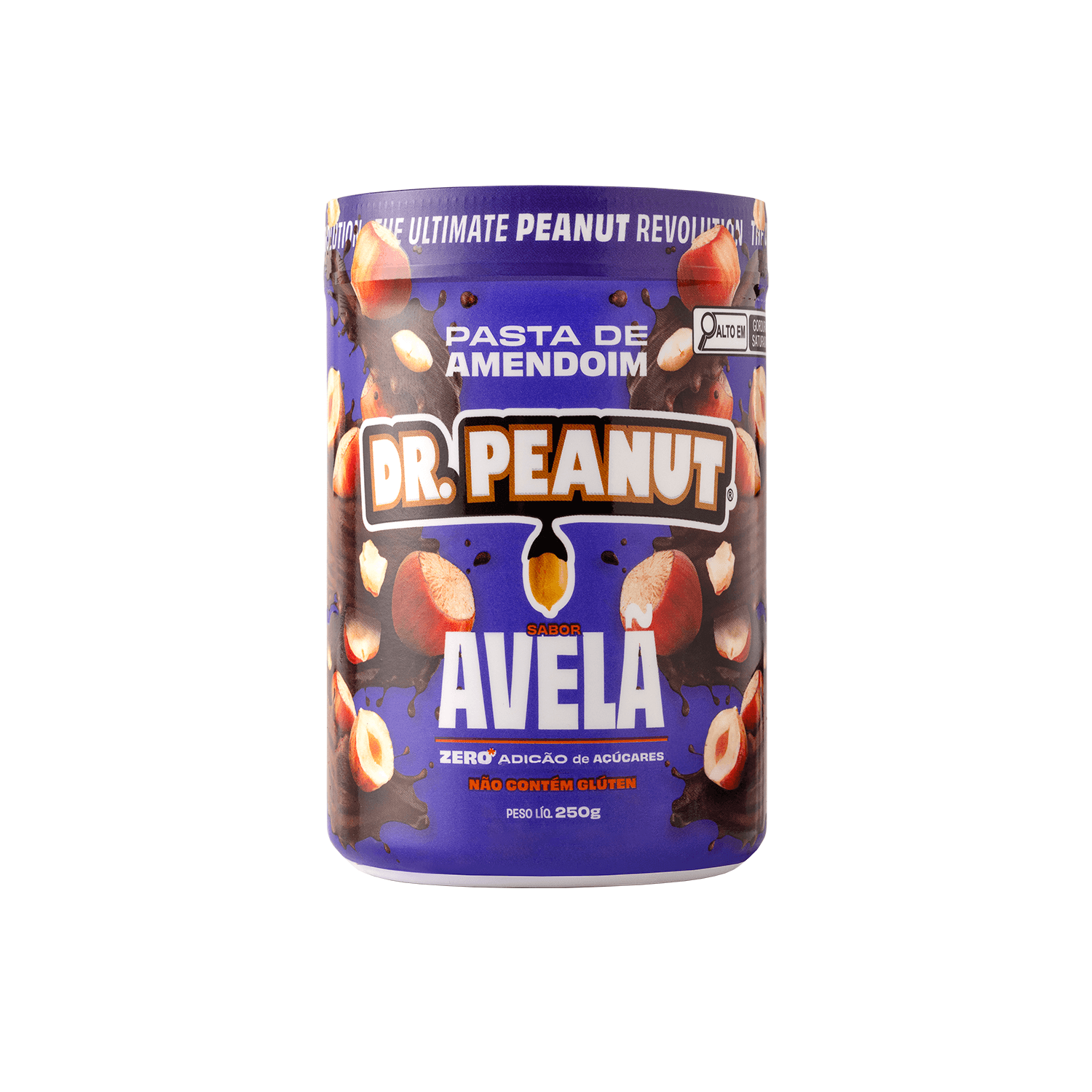 Pasta de amendoim sabor Avelã 250g